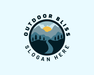 Outdoor Terrain Pathway logo design