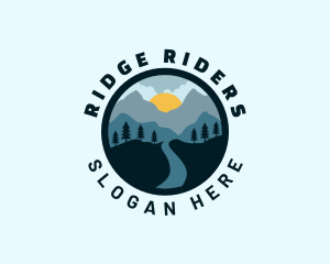 Outdoor Terrain Pathway logo design