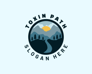 Outdoor Terrain Pathway logo design