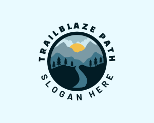 Outdoor Terrain Pathway logo design