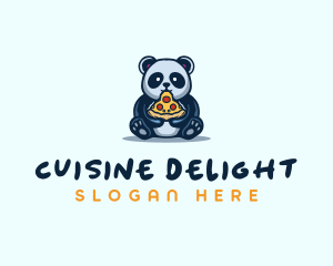 Pizza Panda Restaurant logo design