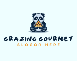 Pizza Panda Restaurant logo design