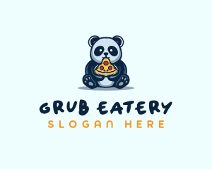 Pizza Panda Restaurant logo design