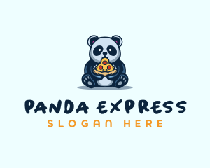 Pizza Panda Restaurant logo design