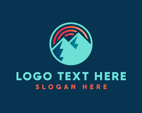 Hiking logo example 2