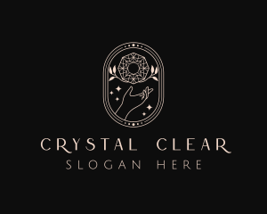 Crystal Gem Jeweler logo design