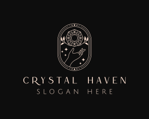 Crystal Gem Jeweler logo design