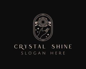 Crystal Gem Jeweler logo design