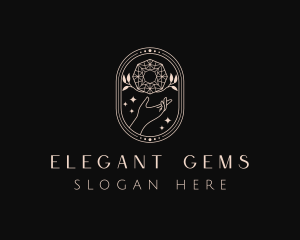 Crystal Gem Jeweler logo design