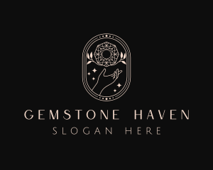 Crystal Gem Jeweler logo design