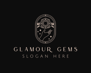 Crystal Gem Jeweler logo design