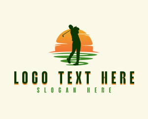 Sports Golf Athlete logo