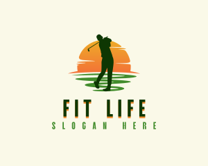 Sports Golf Athlete logo