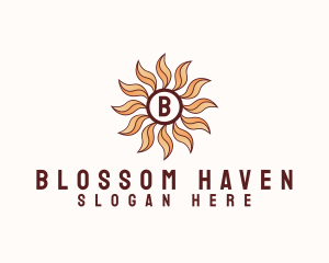 Morning Bloom Sun logo