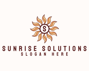 Morning Bloom Sun logo