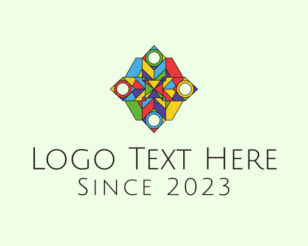 Mosaic logo example 1