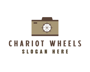 Ship Wheel Camera logo design