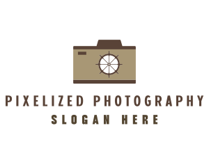 Ship Wheel Camera logo design