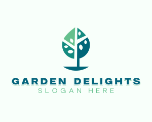 Sustainable Garden Tree logo design