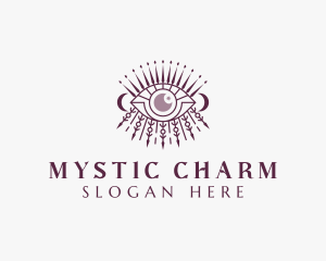 Mystic Moon Eye logo design