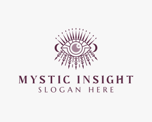 Mystic Moon Eye logo design