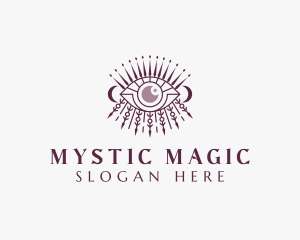 Mystic Moon Eye logo design