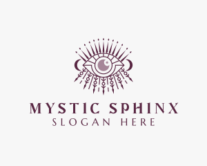 Mystic Moon Eye logo design