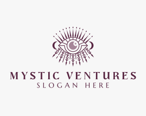 Mystic Moon Eye logo design