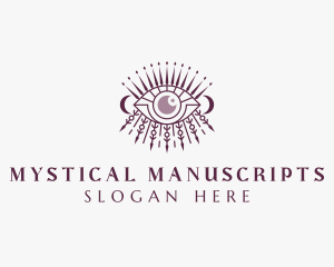 Mystic Moon Eye logo design