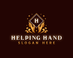 Luxury Hands Jewelry logo design