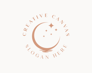 Creative Ocean Moon   logo design