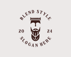 Barber Hair Styling logo design