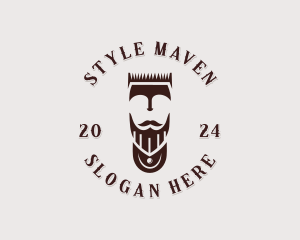 Barber Hair Styling logo design