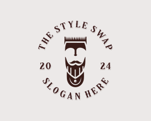 Barber Hair Styling logo design