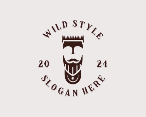 Barber Hair Styling logo design