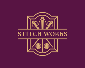 Alteration Needle Sewing logo