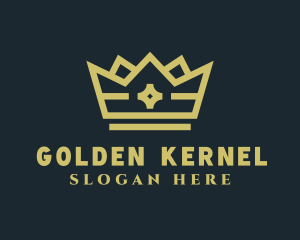 Golden Crown Jeweler logo design