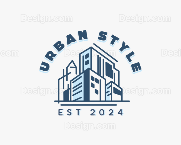 Building Architecture Construction Logo
