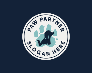 Paw Dog Grooming logo design