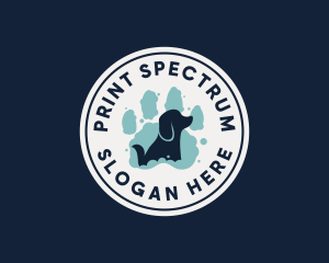 Paw Dog Grooming logo design