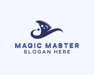 Magical Witch Hat logo design