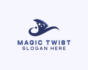 Magical Witch Hat logo design