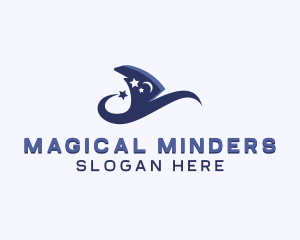 Magical Witch Hat logo design