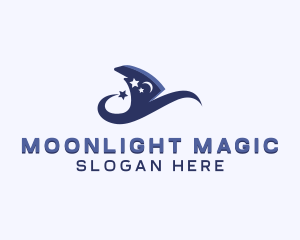 Magical Witch Hat logo design