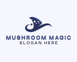 Magical Witch Hat logo design