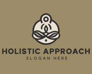 Holistic Yoga Spiritual logo