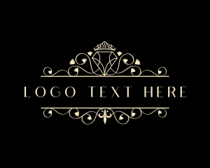 Luxury Diamond Crown Jewelry logo