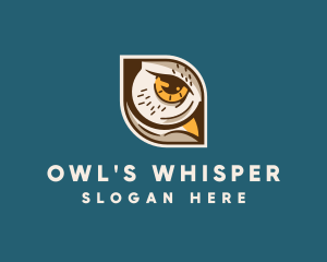 Owl Bird Eye logo