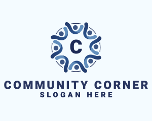 Human Community Group logo design