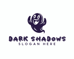 Spooky Horror Ghost logo